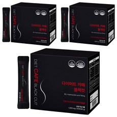 올바른건강식품 다이어트 카페 블랙컷, 90g, 3개