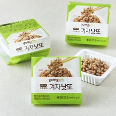 곰곰 겨자 낫또 세트, 45.5g, 8개입, 1개 91g, 4팩