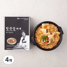 상촌식품 청국장 찌개 냉장, 350g, 4개