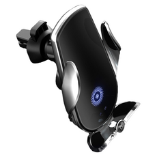 YORI 優里 無線充電手機支架15W 12.9 x 6.4 x 1.5cm 214g, 銀色, YORI優里