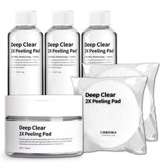 크리스마 딥클리어 2X 필링패드 50매 x 3p + 토너 150ml x 3p, 1세트