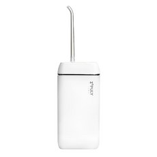 EnPULy 英普利 Mini 便攜式沖牙器, IPX8防水, 三種操作模式, 每分鐘1600次高頻脈衝, M6plus, 珍珠白