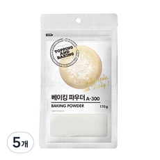 베이킹 파우더 A-300, 170g, 5개