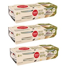 햇반 찰잡곡밥, 210g, 12개