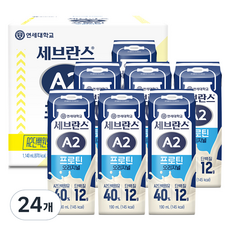 세브란스에이투 프로틴 오리지널, 190ml, 24개 190ml, 24개