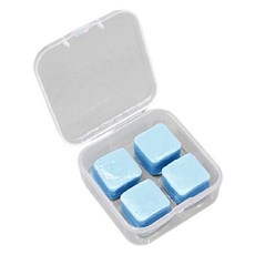 靜舒眠 矽膠耳塞 Set, 4入 天空蔚藍 100%矽膠, 1組, 4個