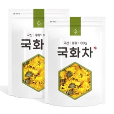 국산 건조 국화차, 100g, 1개입, 2개