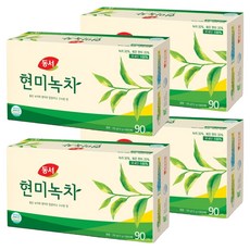 동서 현미녹차 티백, 1.5g, 90개입, 4개