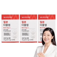 Vitamin Village Double up鐵補充碇, 120顆, 3罐