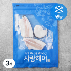 사랑해어 메로 목살 (냉동), 300g, 3개