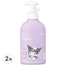 그린핑거 마이키즈 프레쉬 산리오 쿠로미 키즈 바디워시 그린향, 320ml, 2세트