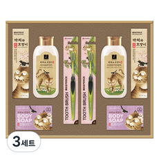 LG생활건강 까치와 호랑이 M호 선물세트, 3세트