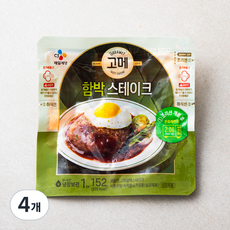 고메 함박 스테이크, 152g, 4개