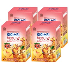 우리차 아이스티 복숭아 분말, 13g, 70개입, 4개