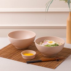 Ahtty home All The Plate麵碗 2入組, 1組, 淺褐色