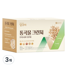 종근당건강 닥터케어 당코치 통곡물 크런치 10p, 200g, 3개