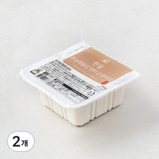 한둘 무농약 인증 콩으로 만든 한끼 순콩비지, 140g, 2개