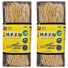 源順食品 有機糙米米粉, 無添加防腐劑, 無添加漂白劑, 無添加玉米澱粉, 含天然膳食纖維, 淨重200g, 200g, 2包