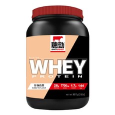 RED COW 紅牛 聰勁即溶乳清蛋白, 907g, 含7.7克BCAA (每份), 粉末即溶, 1罐