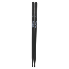 Vic Firth Nova 5A鼓棒,黑色,2支裝 - 美國製專業鼓棒, 長40.6 x 直徑1.4cm, 2支