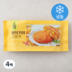 튀김공방 사옹원 바삭카레 고로케 (냉동), 200g, 4팩