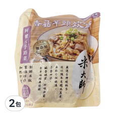 master mi 米大師 香菇芋頭炊飯, 220g, 2包