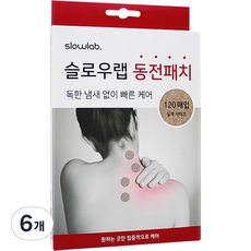 slowlab 硬幣補丁, 120入, 6個