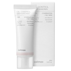 셀리맥스 오일 컨트롤 라이트 선크림 SPF50+ PA++++, 40ml, 1개