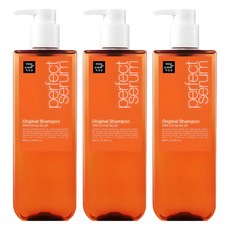 미쟝센 퍼펙트 오리지널 세럼 손상케어 샴푸 플로럴향, 680ml, 3개