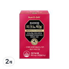 뉴트리디데이 프리미엄 피크노제놀 24g, 30정, 2개