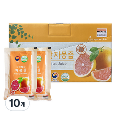 싱싱 빨간 자몽즙, 2000ml, 10개