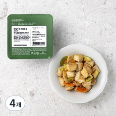 집반찬연구소 한입 두부간장조림, 250g, 4개
