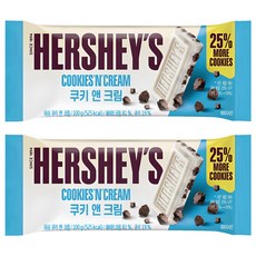 HERSHEY'S 好時 巧酥可可片, 25% More Cookies, 100g, 2片