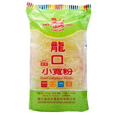 龍口 小寬粉, 180公克, 寬粉條, 不含膽固醇, 不含糖, 不含脂肪, 無麩質, 180g, 1包