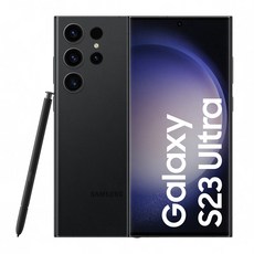 삼성전자 갤럭시 S23 울트라 휴대폰 SM-S918N, 256GB, 팬텀블랙