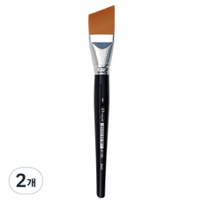 韓國 Rubens Rubens Art Brush D STYLE 斜角刷, 2個, 8號