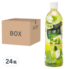 波蜜 台灣香甜芭樂 芭樂汁 原汁20% 580毫升 x 24瓶, 580ml
