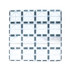 ScienceBaby 4 x 4 大正方磁力片底板, 2片透明大正方形(單片尺寸 30x30cm), 1組, 彩窗