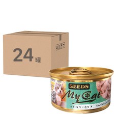 惜時 MyCat 我的貓 罐頭, 6號機能餐 白身鮪魚+吻仔魚, 85g, 24罐