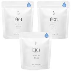 Soon100soo 順白水 孩童用高保濕入浴錠 10顆入, 200g, 3袋