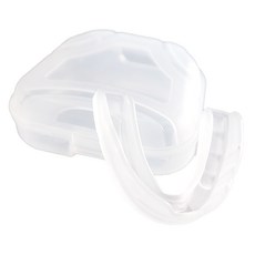 谷樂Coollo 專業運動牙套護齒器SA簡約款, 單層結構設計, 食品級EVA原料, 附贈精美牙套盒, 5.5 x 5.5 x 1.8cm, SA簡易款, 1個