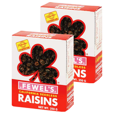 FEWEL'S 三葉加州無籽葡萄乾，250g，香甜好滋味, 2盒