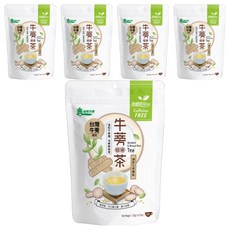 義美生機 台灣牛蒡糙米茶, 無咖啡因, 促進新陳代謝, 10包x5袋, 10包, 12g, 5袋