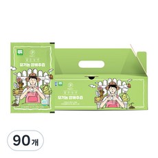 푸릇담 유기농 젊은농부 양배추즙, 100ml, 90개