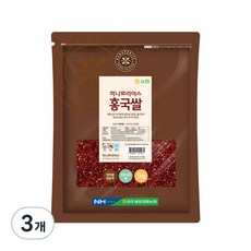 농협 하나로라이스 홍국쌀, 1kg, 3개