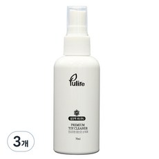 쁘리레 프리미엄 토이클리너 휴대용 살균제, 3개, 70ml