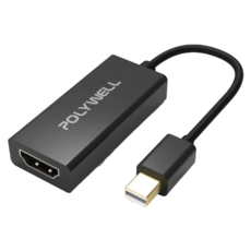 POLYWELL 寶利威爾 MDP轉HDMI 1080P 訊號轉換器轉接線, PW15-T04-A012, 1條