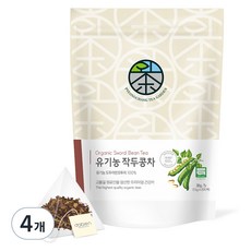 평창다원 유기농 작두콩차 삼각티백, 1.5g, 20개입, 4개