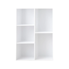 HOPMA 合馬家具 可調式粉彩五格櫃, G-S5590WH, 時尚白, 62 x 30 x 90cm
