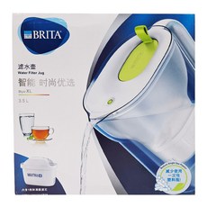 BRITA 濾水壺 內含1枚濾心 Style XL-YLWU 1.08kg, 綠色, 3.5L, 1個